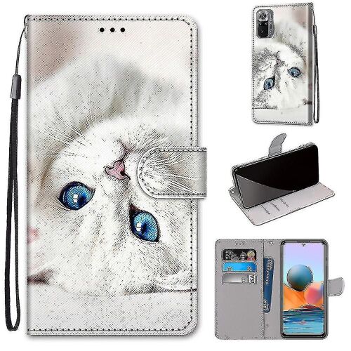 Xiaomi Redmi Note 10 Pro Blanc Chat Mobile Case