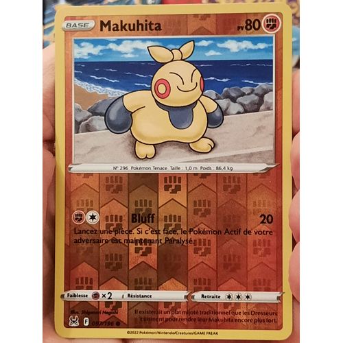 Makuhita Reverse - Pokémon - Set Origine Perdue - 097/196 - Eb11 - Française