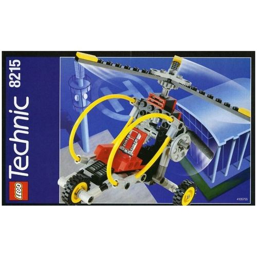 Guide de construction du gyrocoptère Gyro Copter LEGO Technic 8215 notice