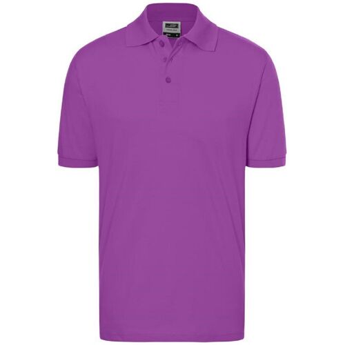 Polo Enfant Manches Courtes Jn070k - Violet Pourpre