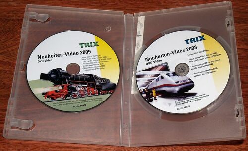 Lot De 2 Dvd Video Trix 2008-2009 Nouveautés
