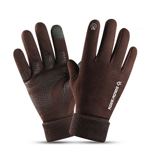 Gants De Ski Impermeables Pour Hommes, Ecran Tactile, Sport En Plein Air, Snowboard, Coupe-Vent, Thermique, Reflexion Nocturne Chaude, Hiver