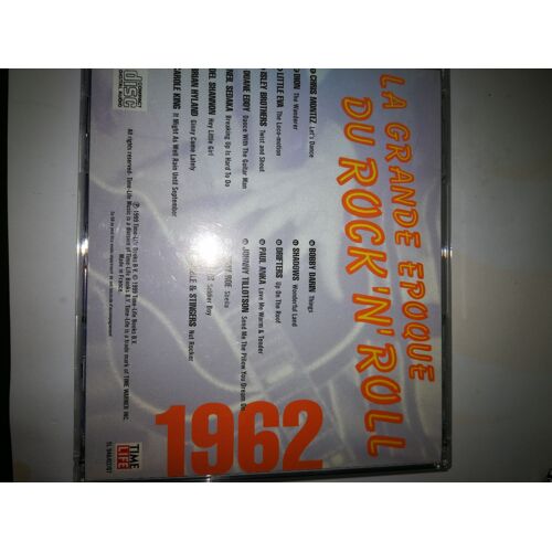 La Grande Epoque Du Rock N Roll 1962