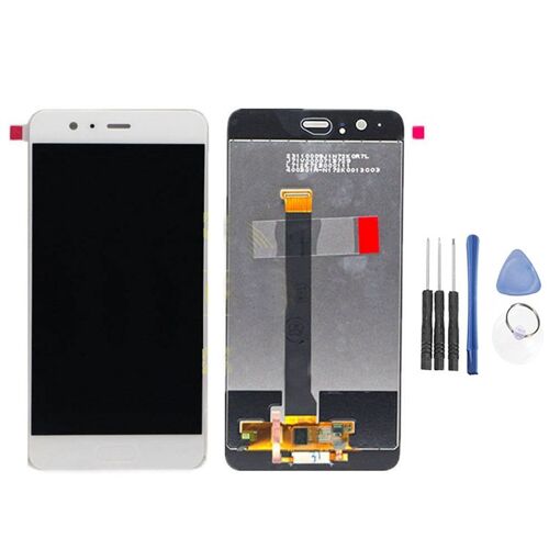 Lcd Écran Tactile Complet Vitre Avec Outil Pour Huawei P10 Plus Blanc