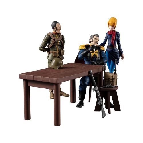 Mobile Suit Gundam - Figurines Et Véhicule G.M.G. Principality Of Zeon Team Ramba Ral Set 10 Cm
