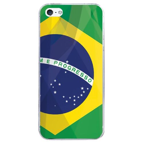 Coque Rigide Transparente Pour Apple Iphone 5c Avec Impression Motifs Drapeau Du