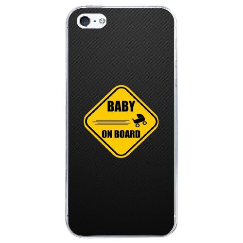 Coque Rigide Transparente Pour Apple Iphone 5c Avec Impression Motifs Baby On Bo