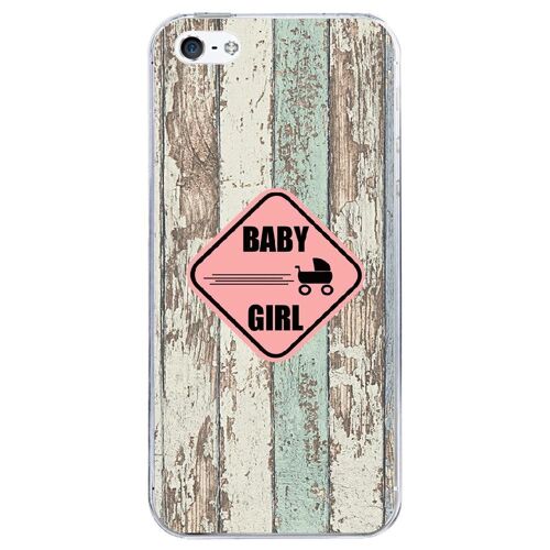 Coque Rigide Transparente Pour Apple Iphone 5c Avec Impression Motifs Baby Girl