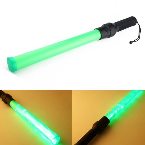 Lampe De Poche Sécurité Routière 3 Modes De Bâton Fluorescent Pour Bâton De Signalisation Wentyer123® 776