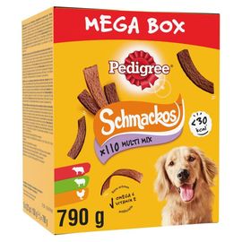 Pedigree Schmackos Mega Box Récompenses Multi Mix Saveurs Pour Chien Friandises Aux Multi Mix 790 G