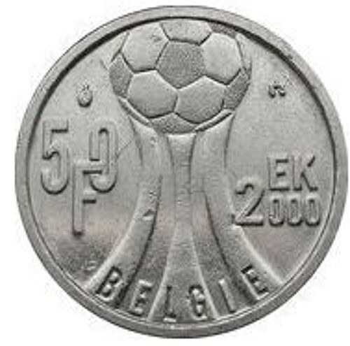 Pièce 50 Francs "Championnat D'europe De Football" Belgique - 2000 "Belgie"