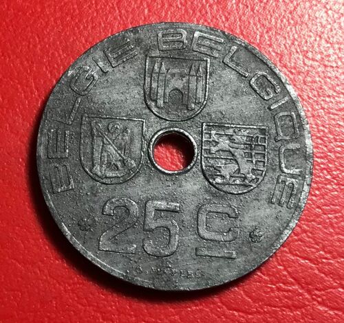 25 Centimes - Léopold Iii - Type Jespers - 1943 - Belgie Belgique