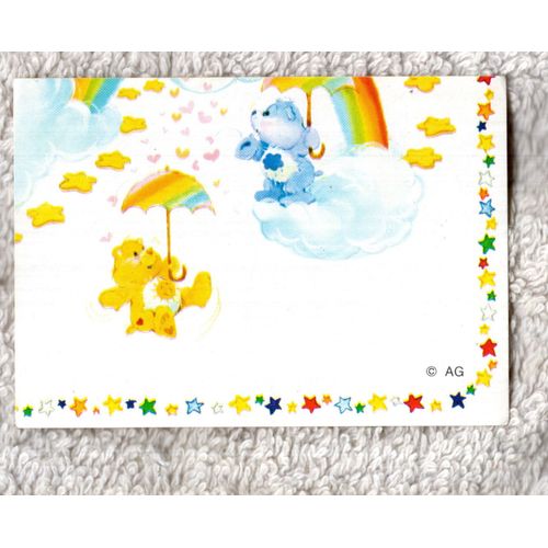 Autocollant Panini - Les Bisounours (Care Bears)- N°194