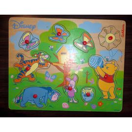 Puzzle En Bois Winnie Lourson - 9 Morceaux