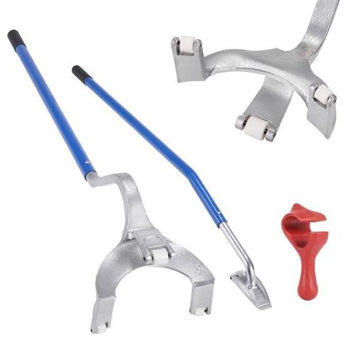 Convertisseur - Vevor - Levier Démonte Pneus Poids Lourds 571-622 Mm Outils Changement Pneu Bleu