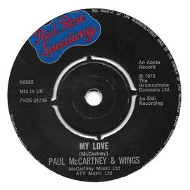 My Love / Angleterre