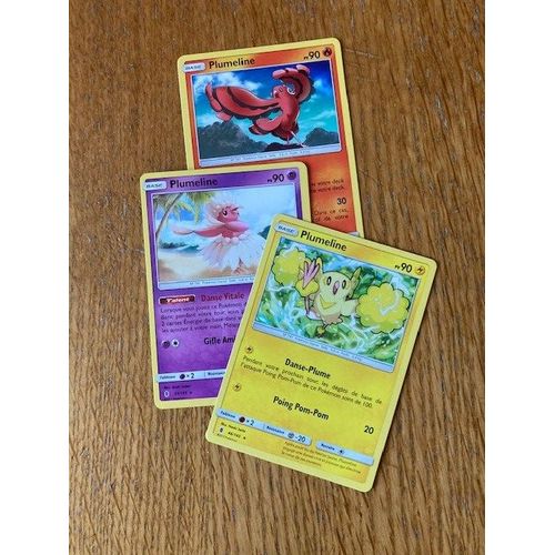 (1837) 3x Plumeline (Pokemon)