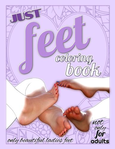 Just Feet: Coloring Book (Just Coloring Books)