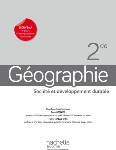 Géographie 2e - Livre Du Professeur - Edition 2014