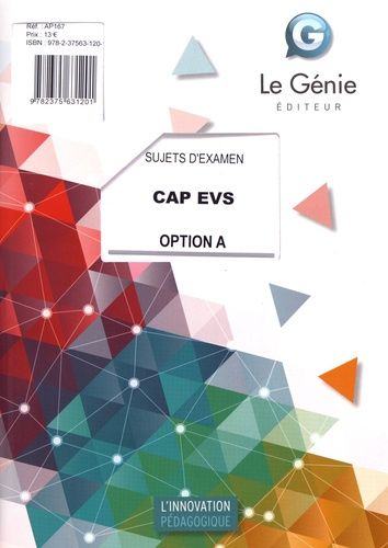 Cap Evs Option A - Sujets D'examen