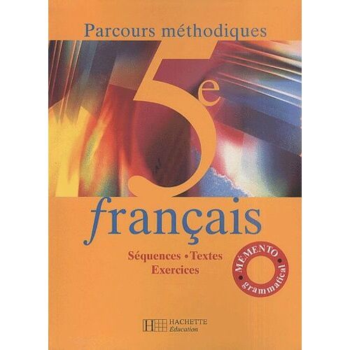 Français 5e - Livre De L'élève