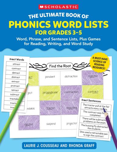 The Ultimate Book Of Phonics Word Lists: Grades 3-5