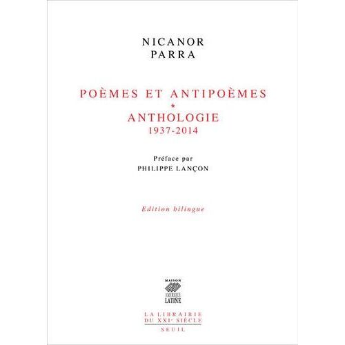 Poèmes Et Antipoèmes (1937-1954) - Anthologie (1952-2014)
