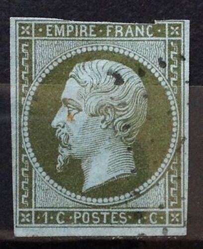 Napoléon Second Empire - Empire Franc - Nd - 1c Olive (Très Joli N° 11) Obl À Petit Prix - Cote 90,00 - France Année 1853 - N10347