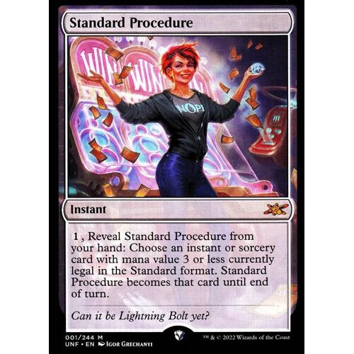 Standard Procedure - Magic - Unfinity Vo - M - 1/244