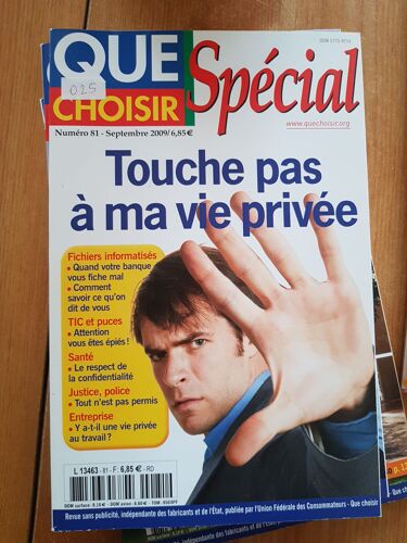 Touche Pas À Ma Vie Privée N° 81.