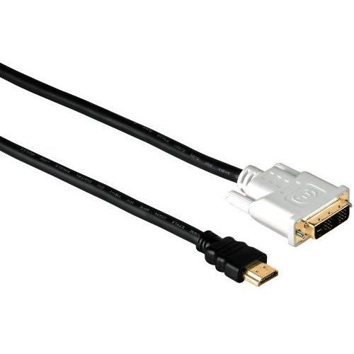 Hama - Câble adaptateur - HDMI mâle pour DVI-D mâle - 2 m - double blindage - noir