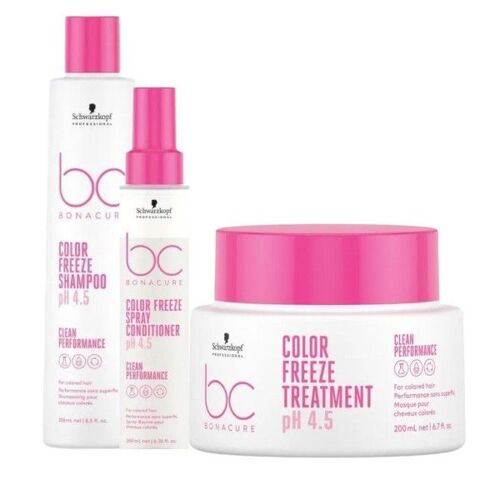 Routine Cheveux Colorés Et Sensibilisés Color Freeze Schwarzkopf 