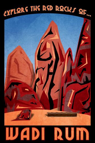 Affiche Wadi Rum