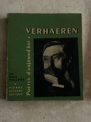 Verhaeren, Par Franz Hellens 