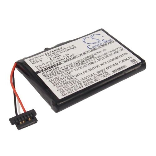 Batterie Li-Ion 3,7v 1200mah / 4.44wh Type Cl653450apr 1s1p Pour E30, E60, N120, N200, N205, N220l, N240l, N30, N40, N80, Navigator 3500