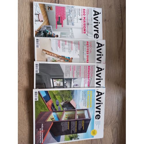 Magazines Architectures À Vivre À Vendre En Très Bon État. Numéro 90, 91, 92, 93