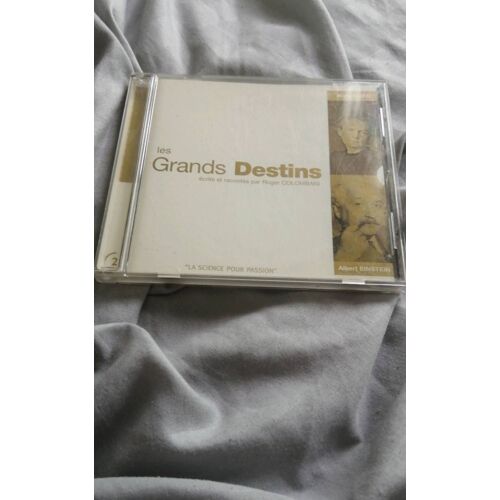Les Grands Destins : Marie Curie, Albert Einstein - Cd Audio 