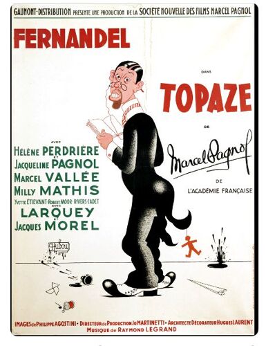 Affiche Topaze
