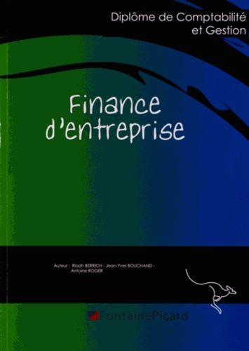 Finance D'entreprise Dcg - Edition 2012-2013