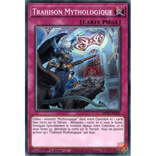 Yu Gi Oh Mp22 Fr041 Trahison Mythologique
