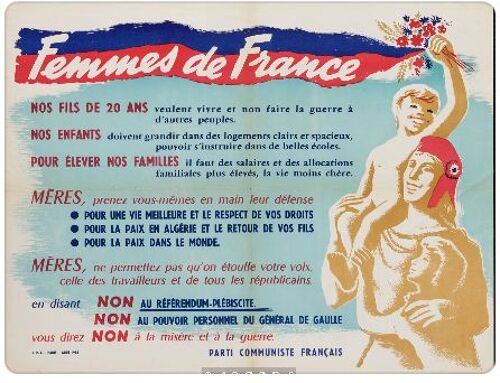 Affiche Parti Communiste