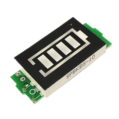 Indicateur de capacité de la batterie au lithium, testeur de puissance de batterie avec écran LED (4S, 16,8 V, 1 pièce)