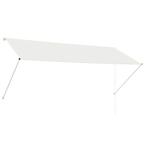 Vidaxl Auvent Rétractable 300x150 Cm Crème