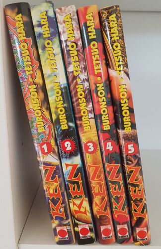 Ken Fist Of The Blue Sky : Tome 1 À 5 (Manga De Tetsuo Hara)