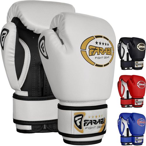 Gants De Boxe Enfant 4oz 6oz 8oz - Gants Junior Pour Muay Thai, Kickboxing, Sparring & Entraînement Sur Sac De Frappe