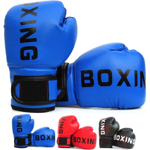 Gants De Boxe Enfants, 6oz Gants D'entraînement De Boxe Pour Enfants, Gants De Combat De Boxe Réglables Pour Mma Muay Thai Kickboxing Sparring Âgés 3-10 Ans