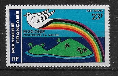 Polynesie Poste Aerienne 1978 : Ecologie : Protégeons La Nature - Timbre 23 F. Multicolore Neuf **