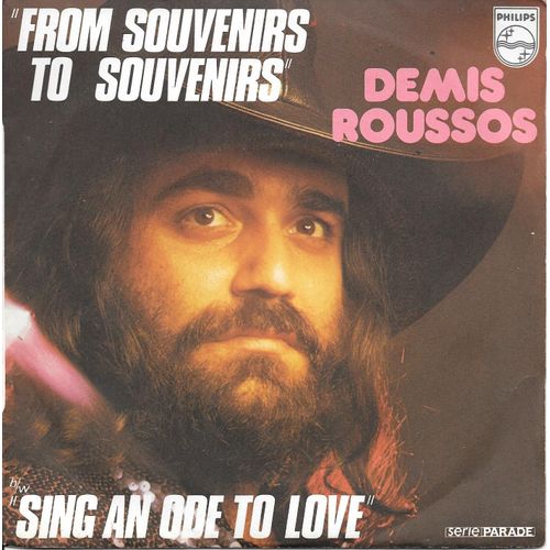 Demis Roussos : From Souvenirs To Souvenirs / Sing An Ode To Love [Vinyle 45 Tours 7"] 1975