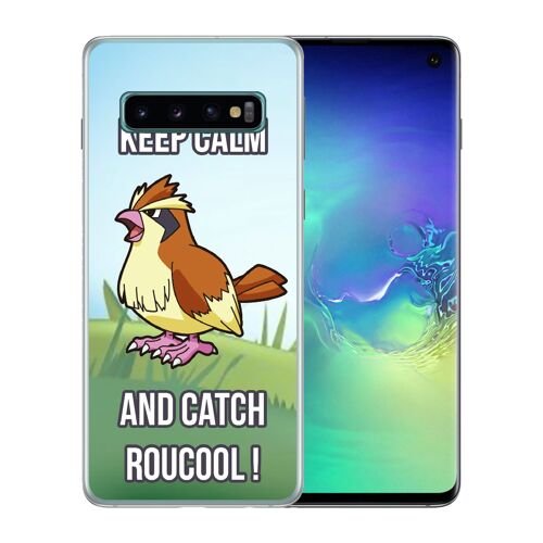 Coque Pour Samsung Galaxy S10 Pok¿Mon Go Catch Roucool