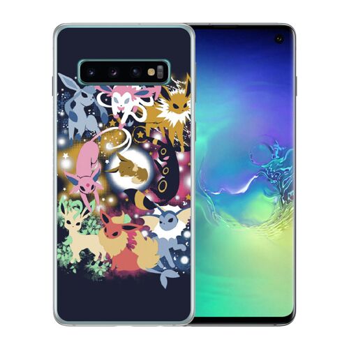 Coque Pour Samsung Galaxy S10 Pok¿Mon ¿Voli ¿Volutions
